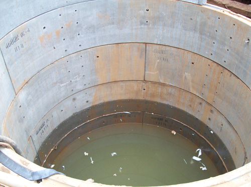 Beton-Abwasserschacht - COMBINED PUMP & VALVE CHAMBER - CPM Group Ltd 