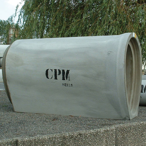 Betonrohrleitung - OVOID - CPM Group Ltd  - für Drainagesystem
