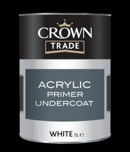 Grundierung für Holz - ACRYLIC UNDERCOAT   - Crown Paints  - Acryl / Innenbereich