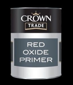Grundierung für Metall - RED OXIDE - Crown Paints  - auf Ölbasis / Rostschutz