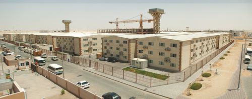 Fertigbau-Gebäude - 16.000 MAN WORKER RESIDENTIAL CITY - DORCE Prefabricated Building & Construction Industry Trade Inc.  - passiv / Beton / Stahl