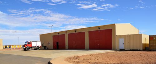 Fertigbau-Gebäude - FIRE STATION - DORCE Prefabricated Building & Construction Industry Trade Inc.  - Modul / Stahl / Stahlrahmen