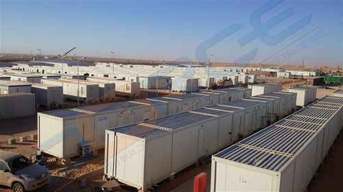 Fertigbau-Gebäude - TIMIMOUN GAS FIELD DEVELOPMENT PROJECT - DORCE Prefabricated Building & Construction Industry Trade Inc.  - temporär / Container / Beton