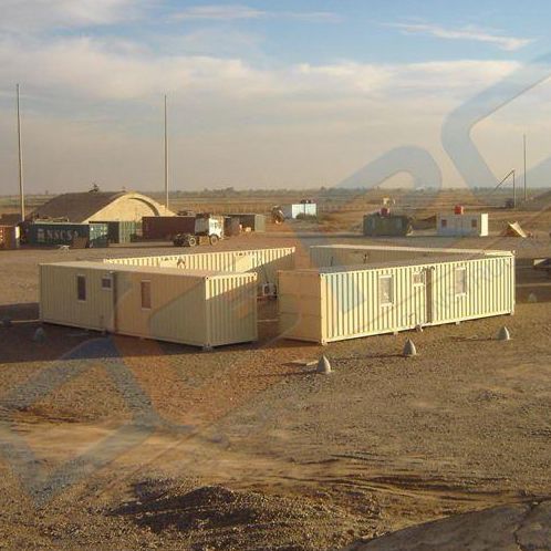 Fertigbau-Gebäude - CONTAINER TYPES / TRAILERS - DORCE Prefabricated Building & Construction Industry Trade Inc.  - Modul / Container / Stahl
