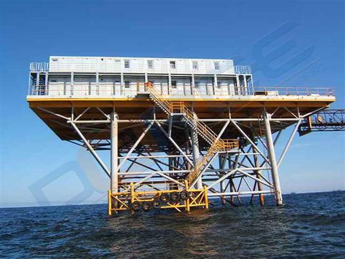 Fertigbau-Gebäude - OFFSHORE WORKER CAMP - DORCE Prefabricated Building & Construction Industry Trade Inc.  - Modul / schleppbar / Stahl