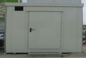 Fertigbau-Gebäude - GSM SHELTERS - DORCE Prefabricated Building & Construction Industry Trade Inc.  - schleppbar / Container / Stahl