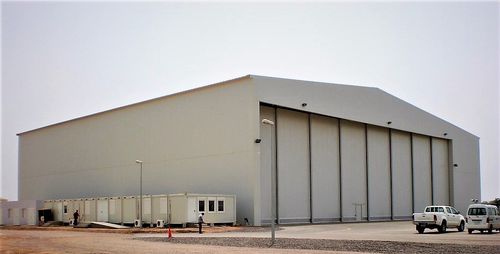 Fertigbau-Gebäude - AIRCRAFT HANGAR - DORCE Prefabricated Building & Construction Industry Trade Inc.  - Modul / Stahl / Stahlrahmen