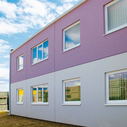 Sandwichpaneel für Fassaden - EBAWE Anlagentechnik GmbH  - für Wand / Beton-Deckplatte