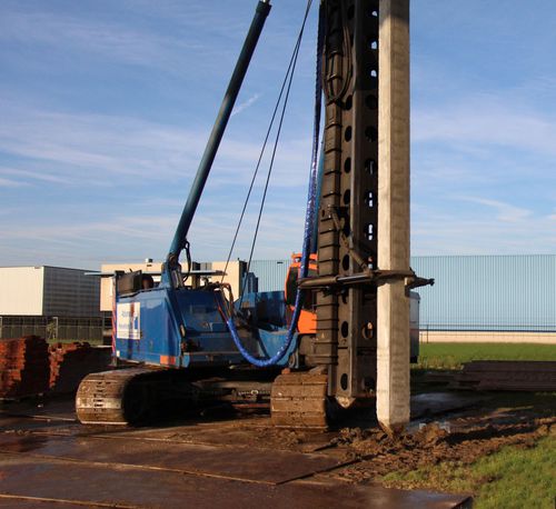Betonfertigpfahl - prefabricated pile - EBAWE Anlagentechnik GmbH 