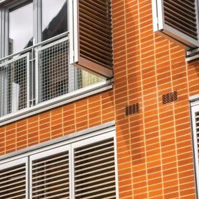 Fassadensystem / extrudiertes Polystyrol - X-CLAD - Eurobrick Systems Ltd  - Ton