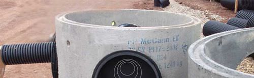 Betonabwasserschacht - DN 1050 - F P McCann Ltd 