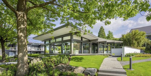 Fertigbauhaus - ART BUNGALOW SAMPLE 4 - Huf Haus  - umweltfreundlich / modern / aus Holz