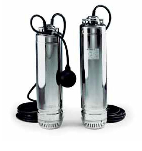 Wasserpumpe - SCUBA - LOWARA - Edelstahl / tauchfähig