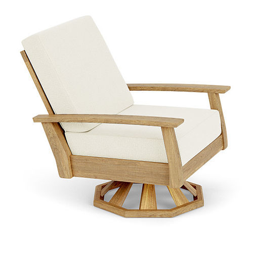 Moderner Sessel - Haven  - Barlow Tyrie - Sunbrella® / Teakholz / schrägstellbar