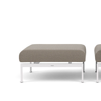 Moderne Ottomane - Layout  - Barlow Tyrie - Sunbrella® / quadratisch / Polster