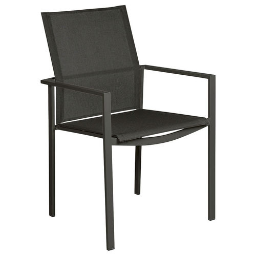Moderner Esszimmerstuhl - Mercury  - Barlow Tyrie - für Außenbereich / Sunbrella® / Gestell aus rostfreiem Edelstahl
