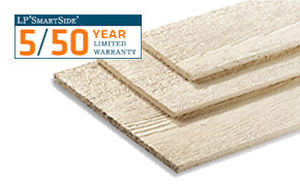 Paneel-Fassadenverkleidung - SMARTSIDE® LAP - LP Building Products (Louisiana-Pacific Corp.)  - Holz / gerillt