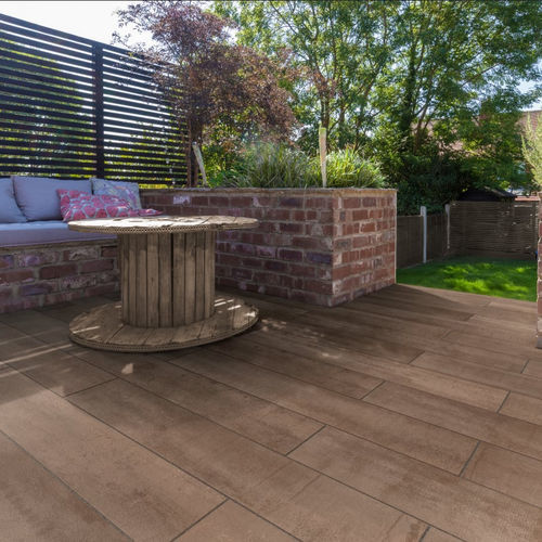 Feinsteinzeug-Pflaster - ARRENTO® ENCORE - Marshalls plc  - für Außenbereich / für Garten / texturiert