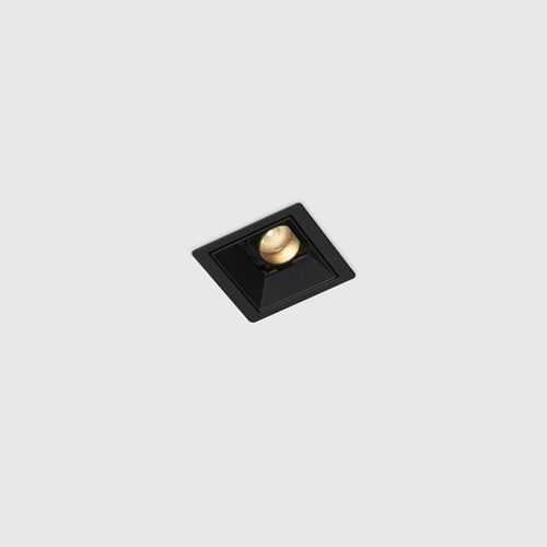 Strahler für Deckeneinbau - DOWN 40 - KREON - LED / quadratisch / Gusseisen
