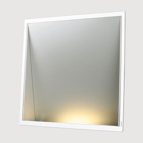 Deckeneinbauleuchte - SQUARE SIDE - KREON - für Wandeinbau / LED / Kompaktleuchtstoff
