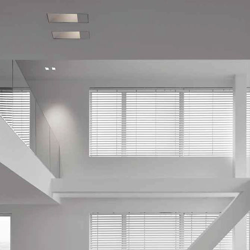 Strahler für Deckeneinbau - DOWN IN-LINE 76 DOUBLE - KREON - Halogen / LED / rechteckig