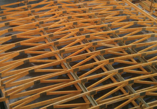Holzbinderdach - Pasquill Roof Trusses Limited  - Fertigbau