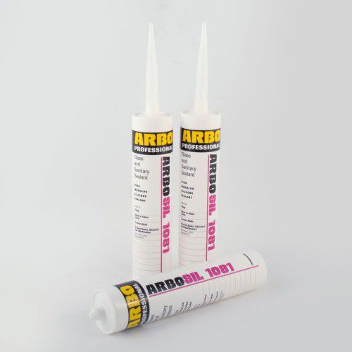Elastische Dichtungsmasse - ARBOSIL 1081 - CARLISLE Construction Materials GmbH - auf Silikonharzbasis / zur Abdichtung / Befestigung