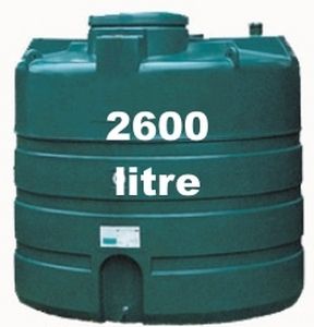 Regenwassertank - BWST-V2600 - RainWater Harvesting - oberirdisch / Polyethylen