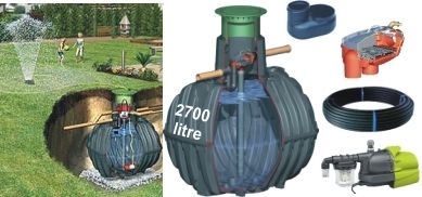 Regenwassertank - GF-372001-GUK1 - RainWater Harvesting - erdverlegt