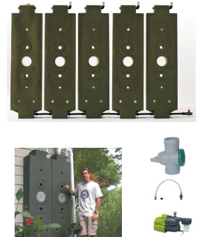 Regenwassertank - HOG-900-GK - RainWater Harvesting - oberirdisch