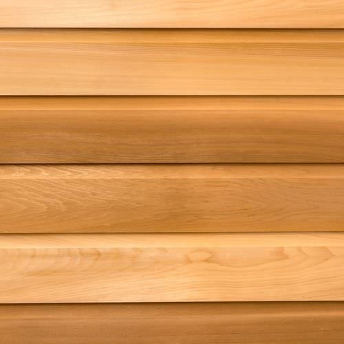 Folie-Fassadenverkleidung - WESTERN NO. 2 CLEAR GRADE SHIPLAP  - Silva Timber Products  - Zedernholz / gerillt