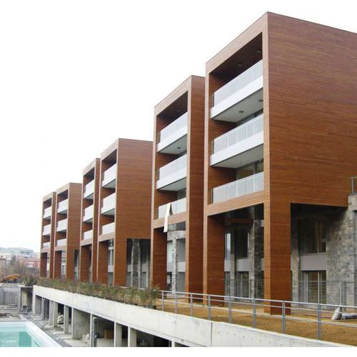 Fassadenverkleidung aus Lamellen - THERMOWOOD® SHIPLAP - Silva Timber Products  - Holz / gerillt