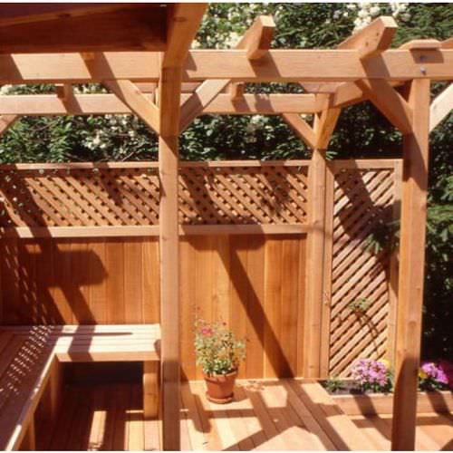 Holzbalustrade - KNOTTY GRADE SQUARE POST - Silva Timber Products  - für Außenbereich / für Balkon / für Terrasse