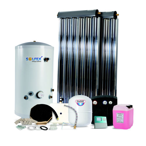 Solar-Komplett-Set / Thermo - PRESTIGE  - Solfex