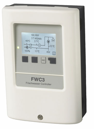Wandmontierter Heizungsregler - FWC 3 - SOREL GmbH Mikroelektronik  - für Durchlauferhitzer