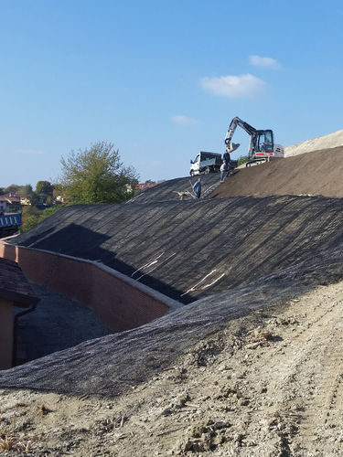 Naturfasermatte für Erosionsschutz - MULTIMAT - Tenax UK Ltd  - 3D / Polypropylen / für Eisenbahnlinien