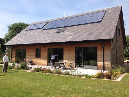 Umweltfreundliches Haus - PORTERS - Touchwood Homes  - passiv / Modul / modern