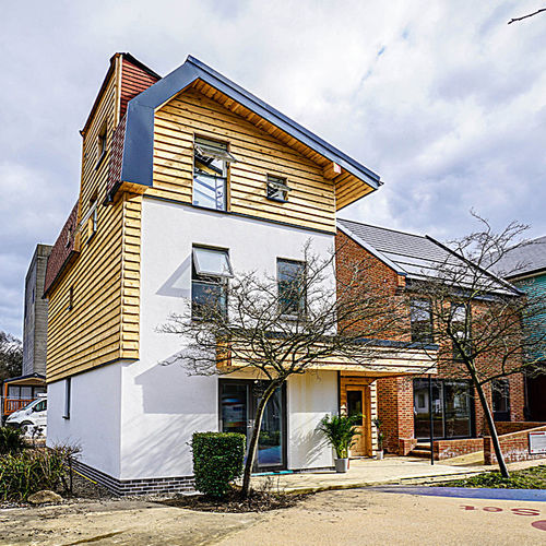 Fertigbau-Mikrohaus - ZERO BILLS HOME - ZEDfactory  - modern / 2-Etagen