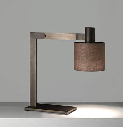 Tischlampe - MAHARI JOY - nahoor - Stoff / modern / mit Kabel