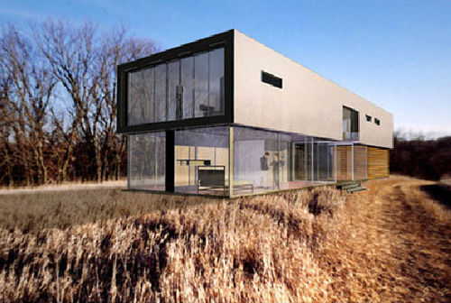 Modulhaus - SWELLHOUSE - OMD office of mobile design - modern / 2-Etagen
