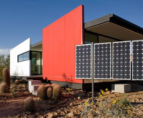 Umweltfreundliches Haus - TALIESIN MOD.FAB - OMD office of mobile design - Modul / modern