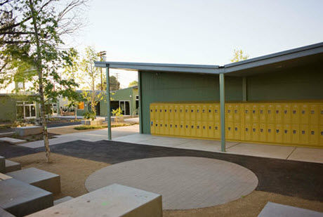 Modulgebäude - THE COUNTRY SCHOOL - OMD office of mobile design - Fertigbau / Metall / für Schulen