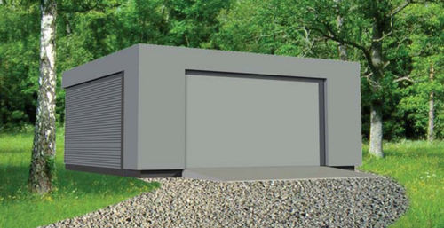 Fertigbau-Gebäude - LVG - ROCIO ROMERO LLC - Holz / für Garagen / modern