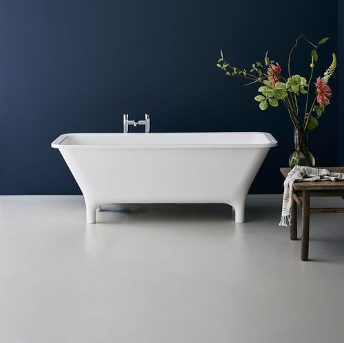 Badewanne auf Füßen - LONIO - Clearwater Baths - Verbundwerkstoff / weiß