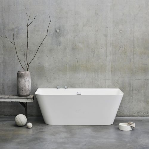 Freistehende Badewanne - PATINATO GRANDE - Clearwater Baths - Verbundwerkstoff / weiß