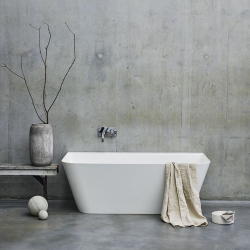 Freistehende Badewanne - PATINATO PETITE - Clearwater Baths - Verbundwerkstoff / weiß