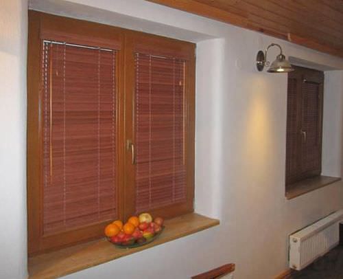 Jalousiejalousie - BAMBOO 25 - Servis Climax - für Fenster / Bambus / für Sonnenschutz