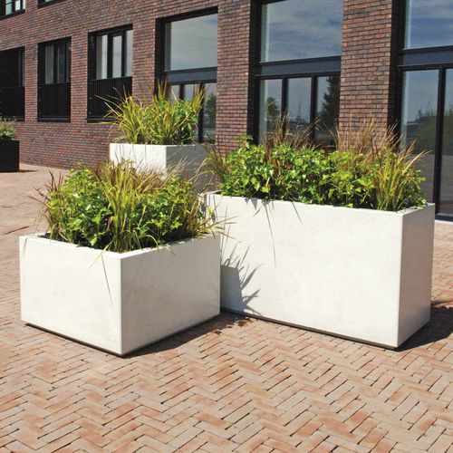 Beton Pflanzkübel Als Mauer Rasterflor Pflanzsteine Produkte Ehl Ag