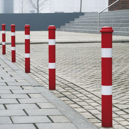 Sicherheitspfosten - TRAFFIC - VelopA - abnehmbar / Stahl / hoch