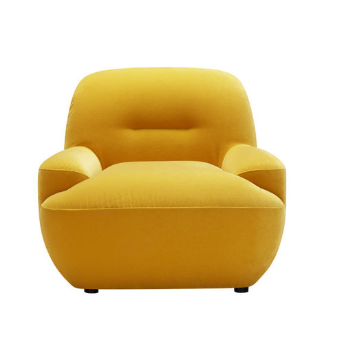 Moderner Sessel - Uma - SITS Sp. z o.o. - Stoff / beige / gelb